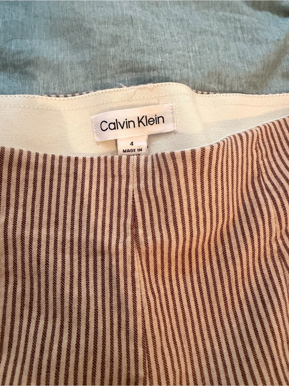 Calvin Klein slim-leg pants